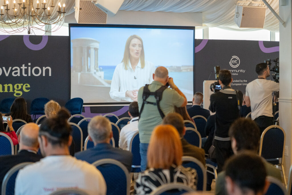 A recorded message from Roberta Metsola, President of the European Parliament.